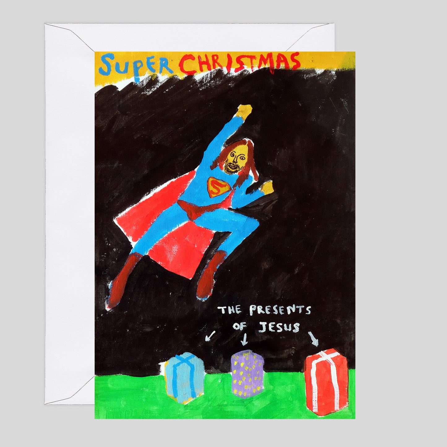 Cartão de Natal de Alan Fears - Os Presentes de Jesus