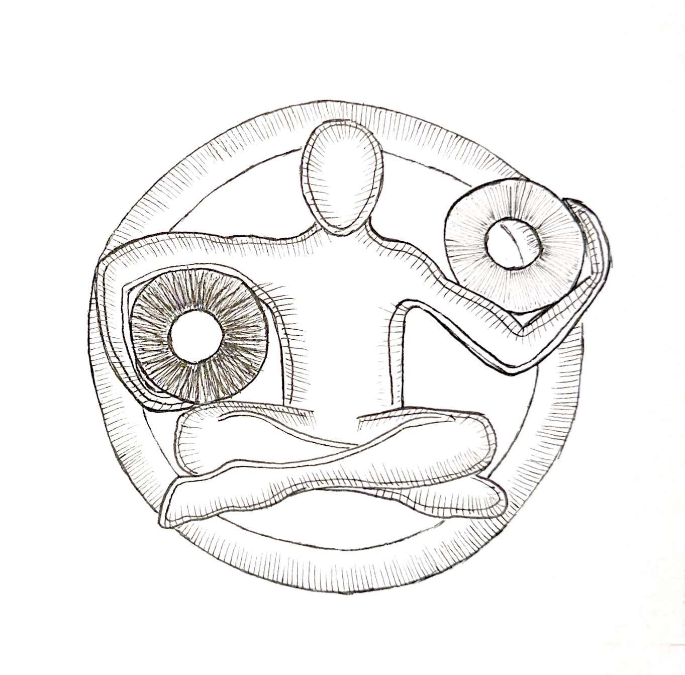 Meditation Man - Five Stages of Enlightenment